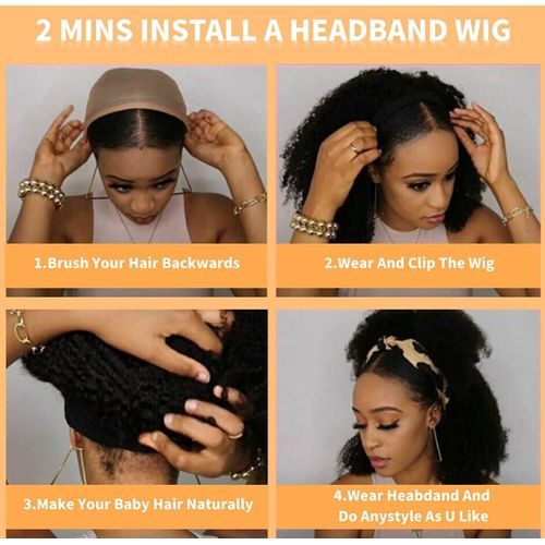 SUPER Jojo Wavy Headband Wig