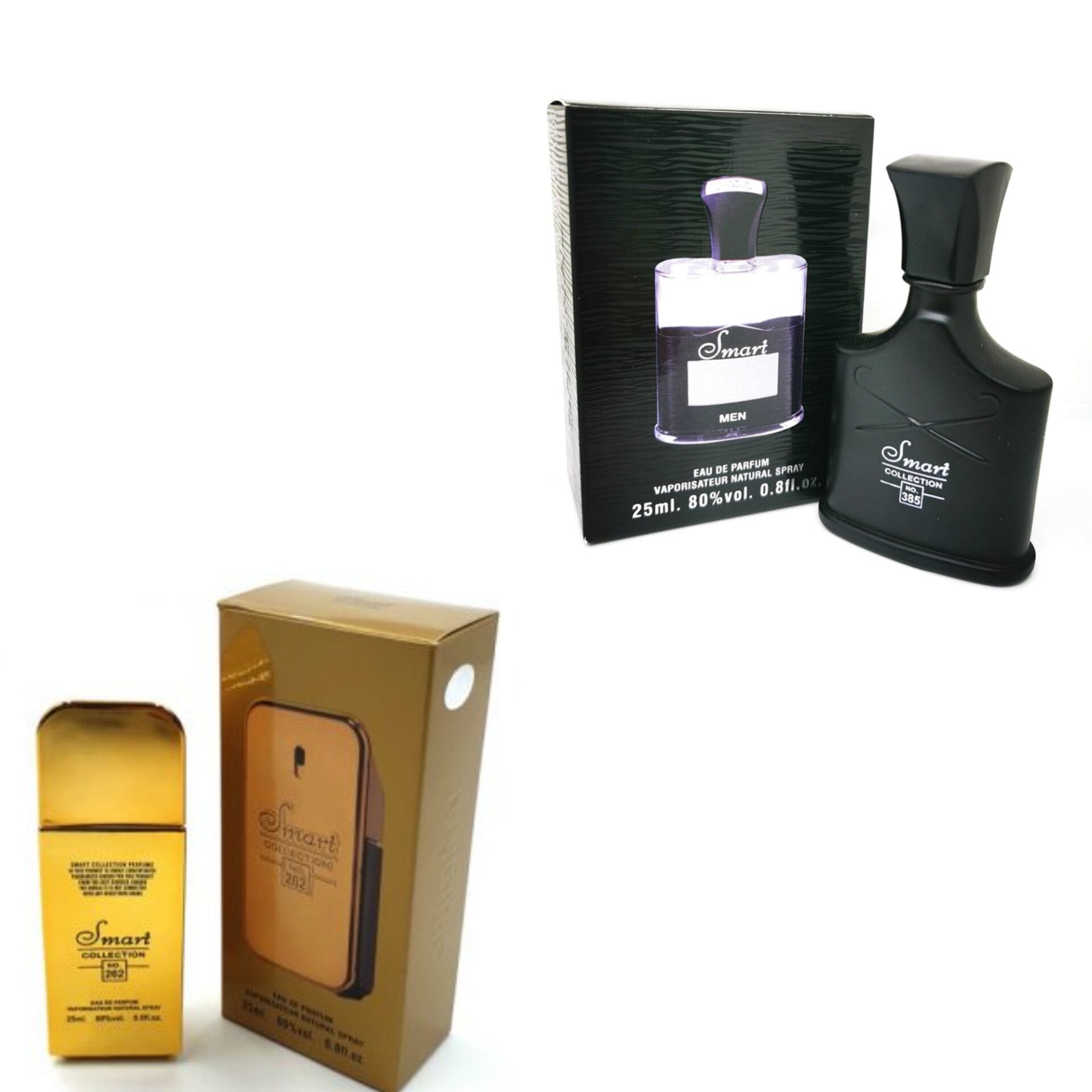 Creed perfume + one million perfume smart collection perfume 2pcs men