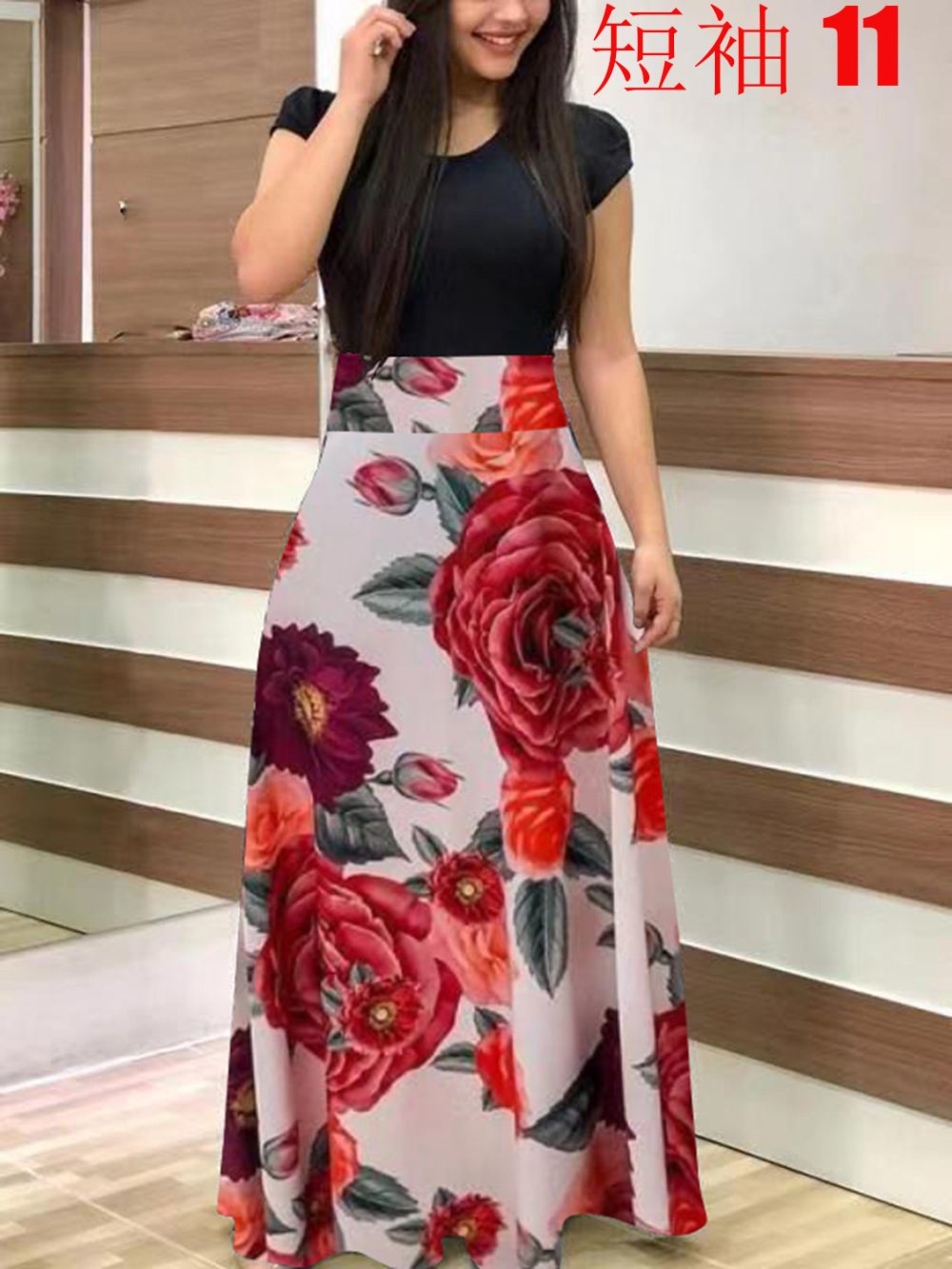 Elegant Women Dress Sexy Casual Short Sleeve Evening Party Ladies Dresses Girl Clothes