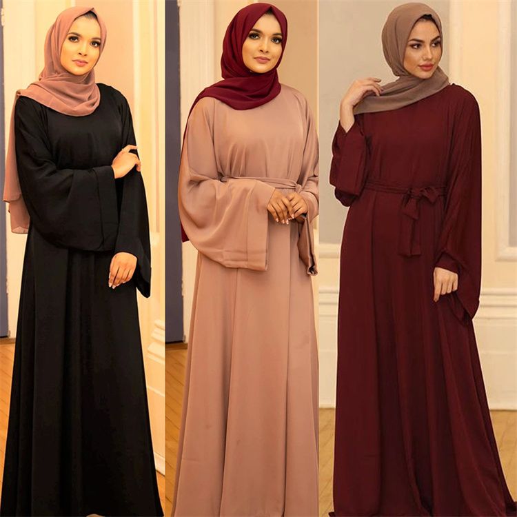 Plus Size Fashion Islamic Clothing Muslim Dresses Abayas Women Abaya Dubai Maxi Dresses