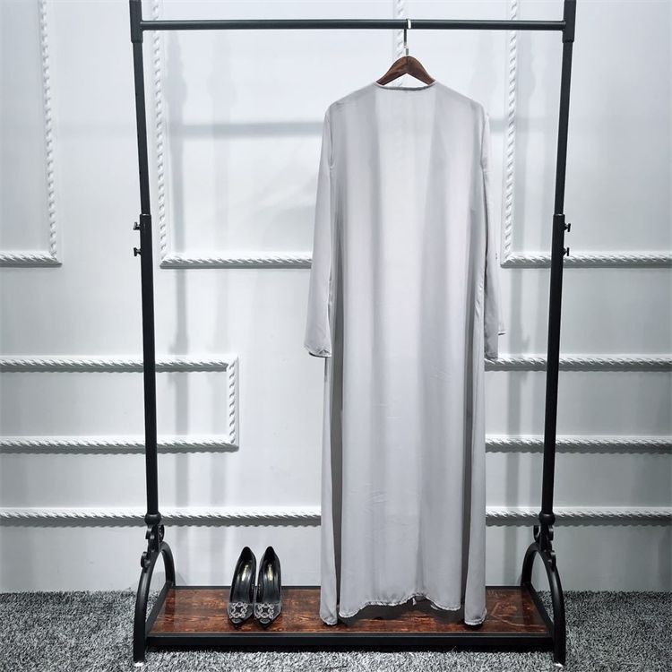 Muslim Women Maxi Dress Plus Size Robe Embroidery Abaya Cardigan Dubai Ramadan Kaftan Long Dress