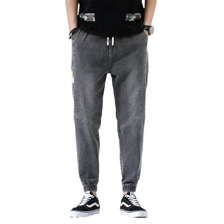 Men's Denim Jeans Pant Men Straight Leg High Waist Denim Jeans Pants