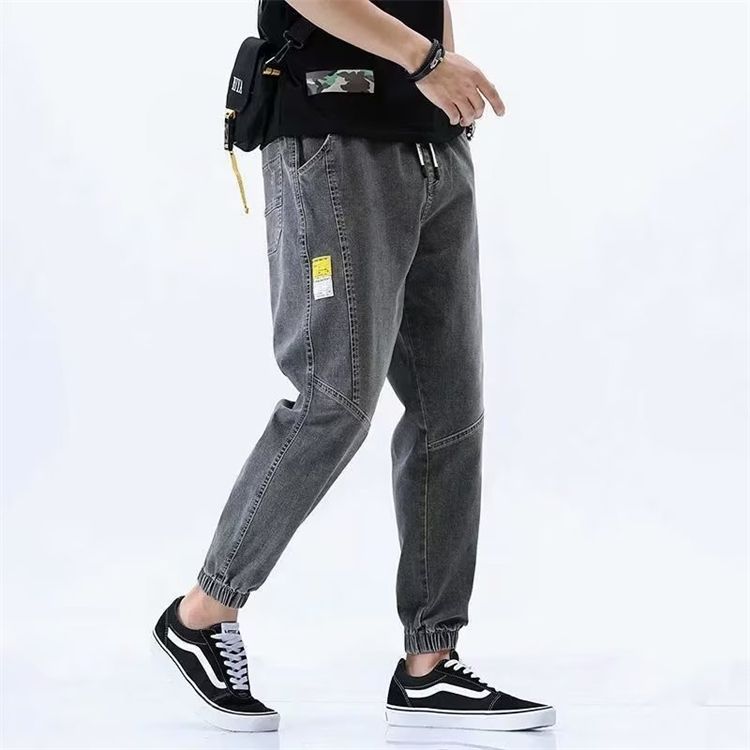 Men's Denim Jeans Pant Men Straight Leg High Waist Denim Jeans Pants