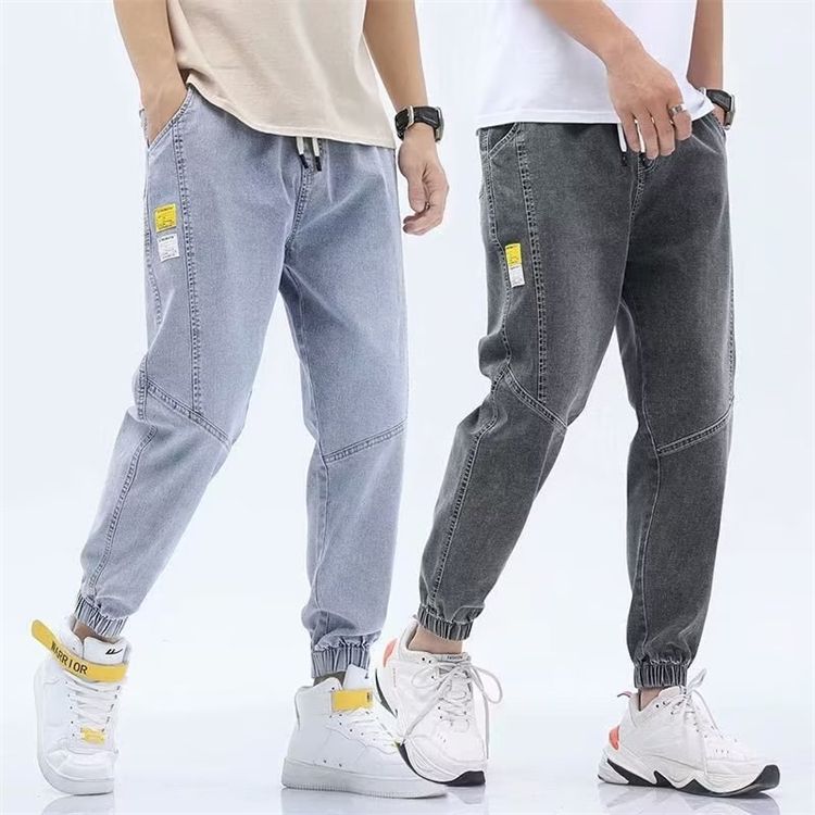 Men's Denim Jeans Pant Men Straight Leg High Waist Denim Jeans Pants