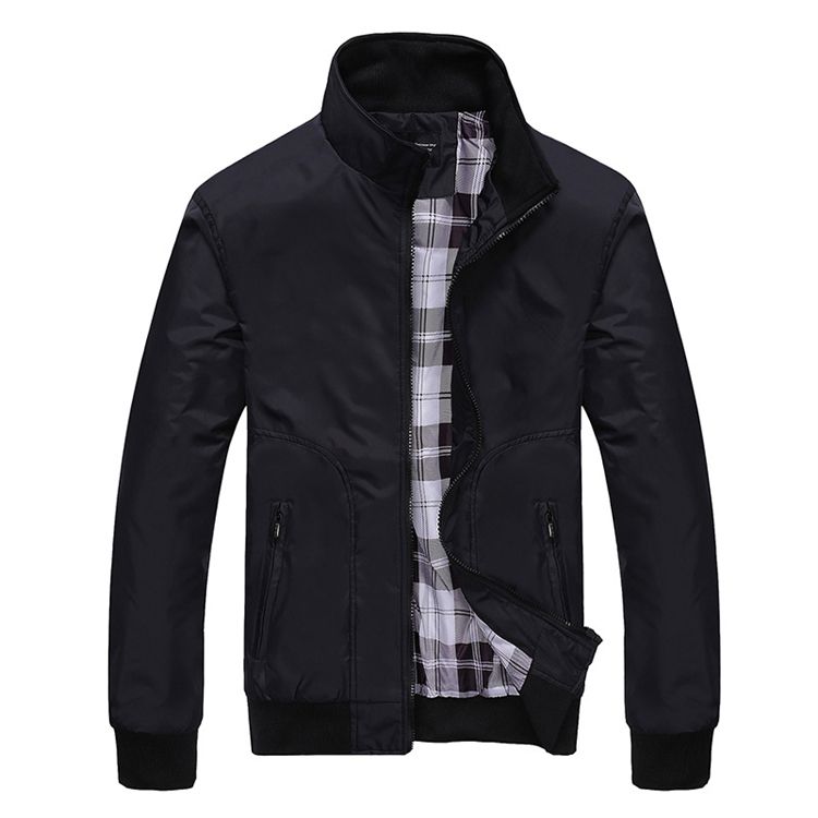 Casual Coats Trench Coats Men Sportswear Stand Collar Slim Jackets Male Bomber Jackets