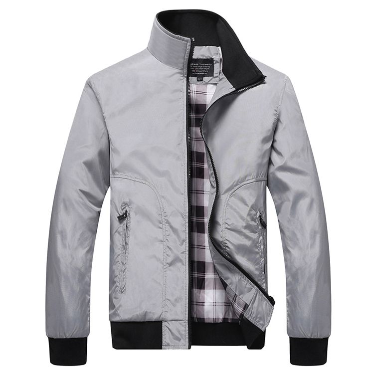 Casual Coats Trench Coats Men Sportswear Stand Collar Slim Jackets Male Bomber Jackets