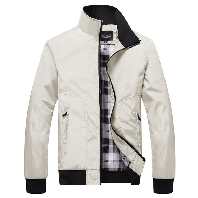 Casual Coats Trench Coats Men Sportswear Stand Collar Slim Jackets Male Bomber Jackets