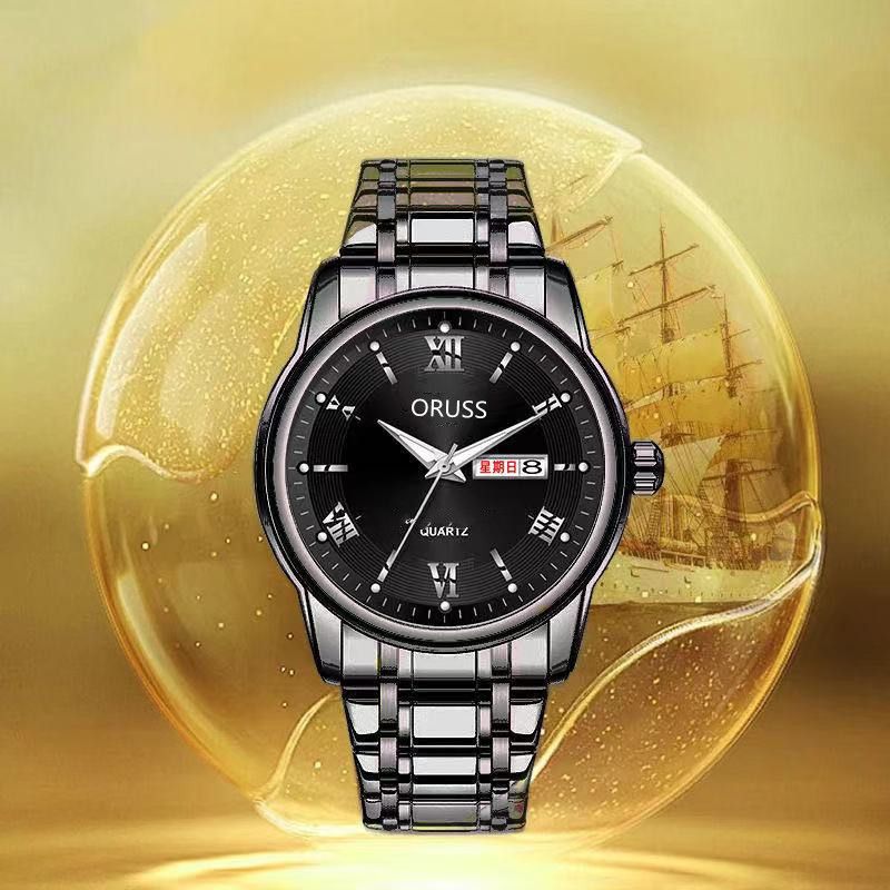Swiss Brand High Quality Fully Automatic Movement Watch For Men Night Light Waterproof High-End And Handsome Men's Watch Intelligent And High-End Men's Watch Essential For Business Men Casual