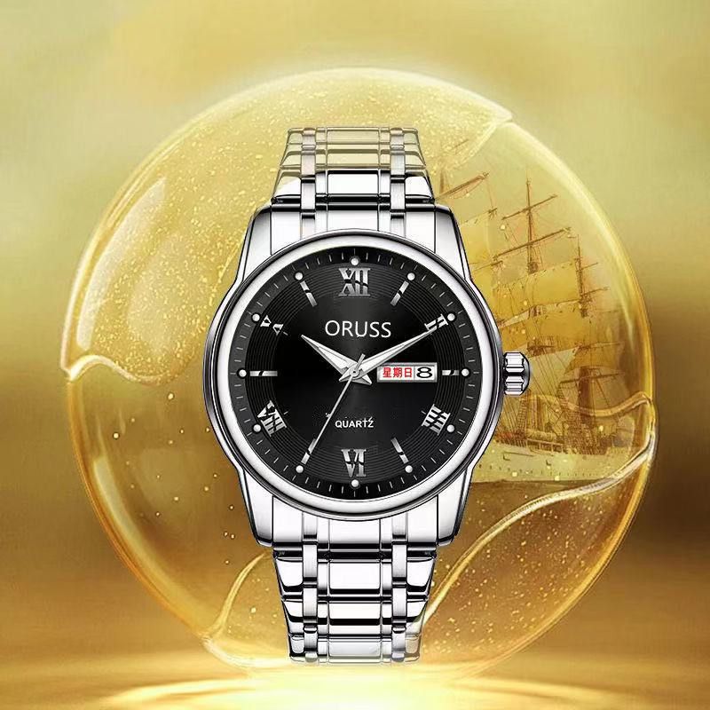 Swiss Brand High Quality Fully Automatic Movement Watch For Men Night Light Waterproof High-End And Handsome Men's Watch Intelligent And High-End Men's Watch Essential For Business Men Casual
