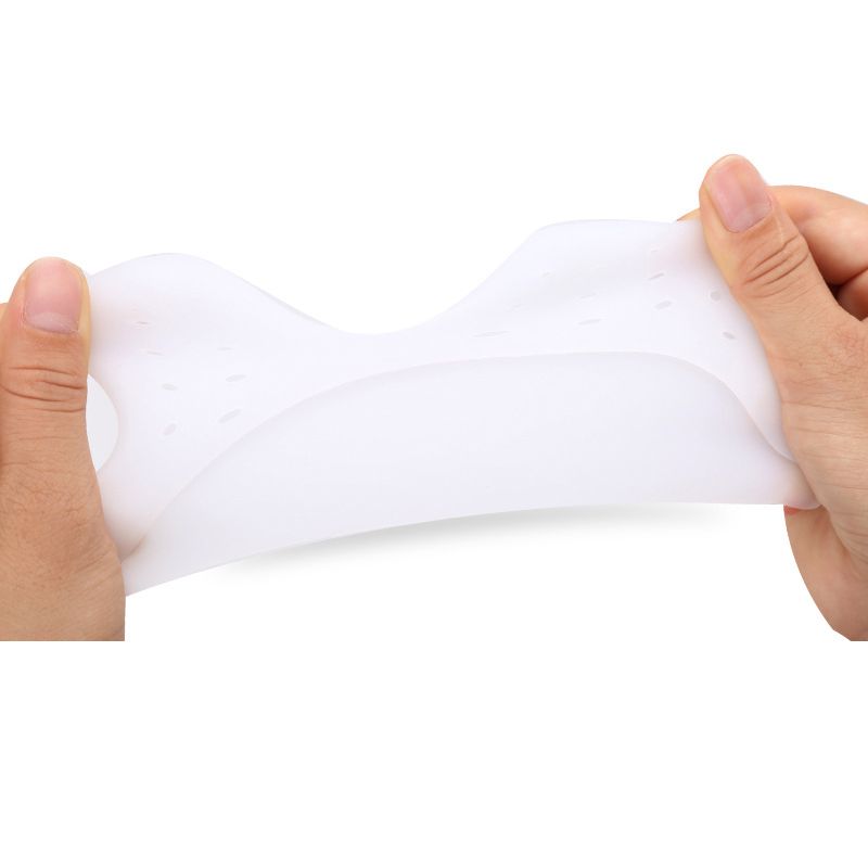New Arrival 1pair Soft Forefoot Foot Pads Silicone Gel Insoles Pointe Toe Finger Cover Pain Protector High Heels Gel Pads for Feet Ballet Foot Care