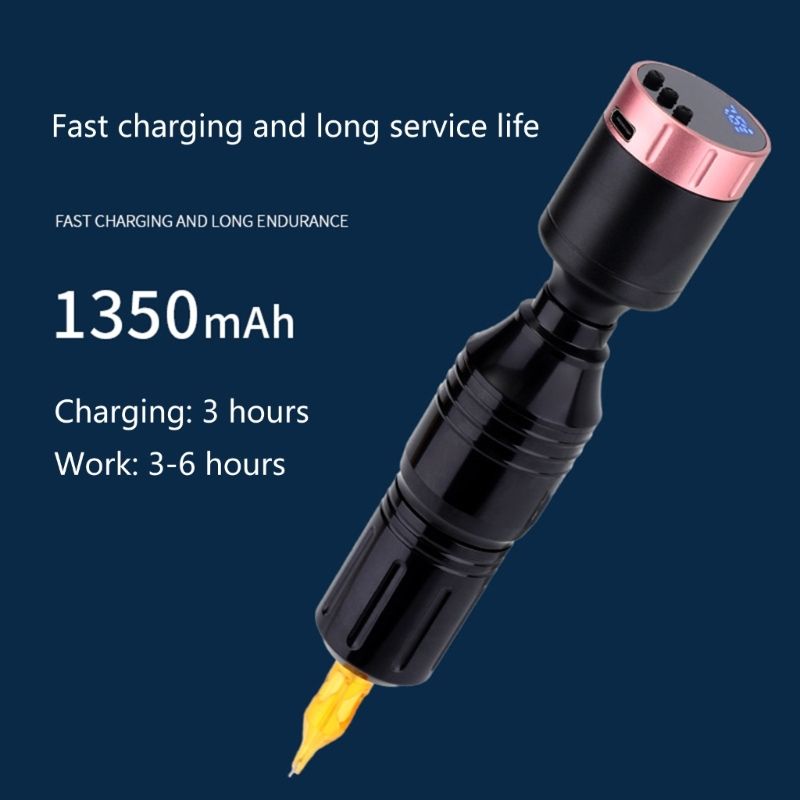 1PC Cordless Tattoo Power Supply Microblading Tattoo Pen Battery RCA Interfaces For Tattoo Machine Accessories
