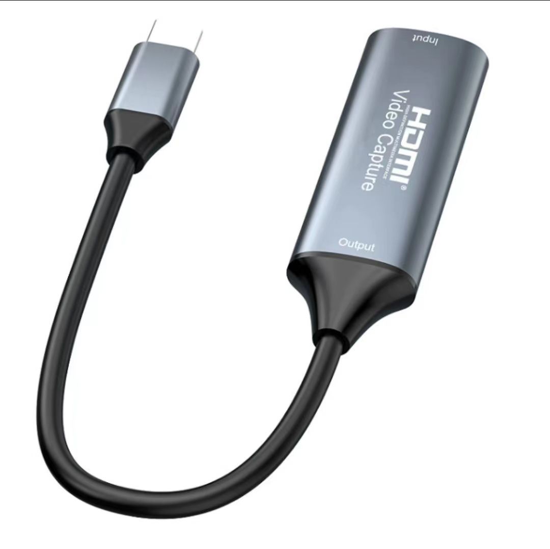 1PC Type-C Video Capture Card 4K HDMI-compatible  For Switch Xbox PS5/4 Live Broadcast Stream