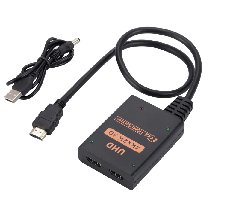 4k HDMI Splitter Practical Fast And Stable High Quality Crystal Clear Multifunction Consumer Electronics Highly Rated Video Divider