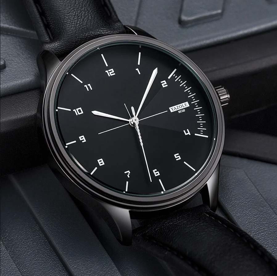 2025 Luxury Men watches Leather straps Quartz Wristwatches Men's Classic Watches Casual Sports Wrist Watch Valentines Gift