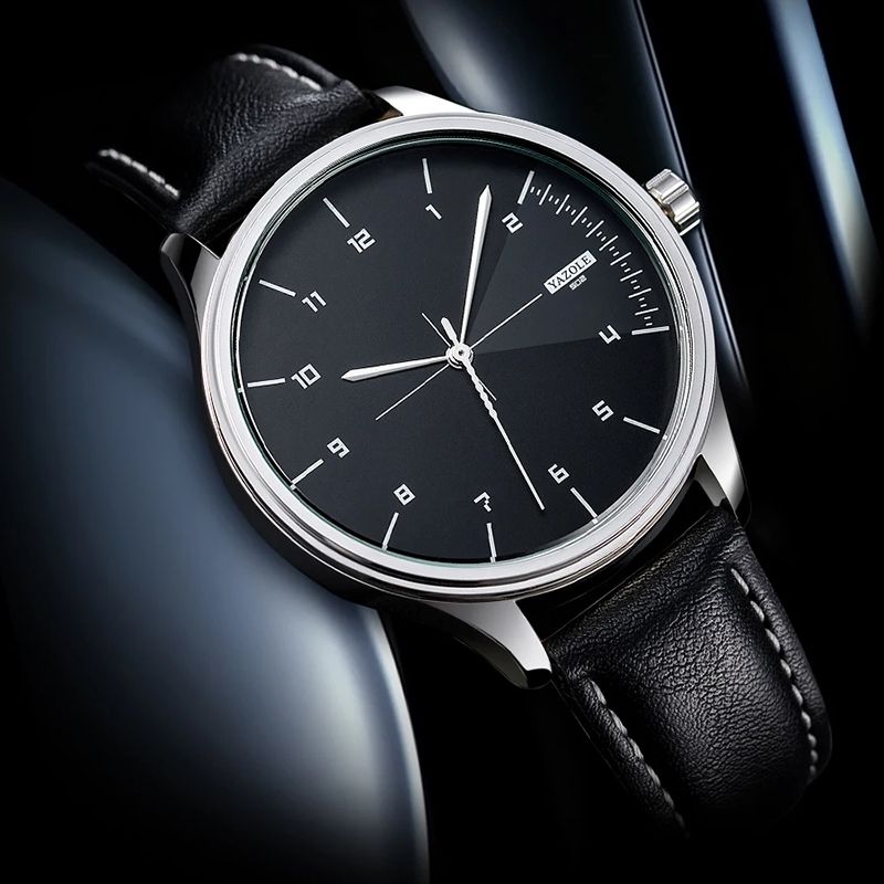 2025 Luxury Men watches Leather straps Quartz Wristwatches Men's Classic Watches Casual Sports Wrist Watch Valentines Gift