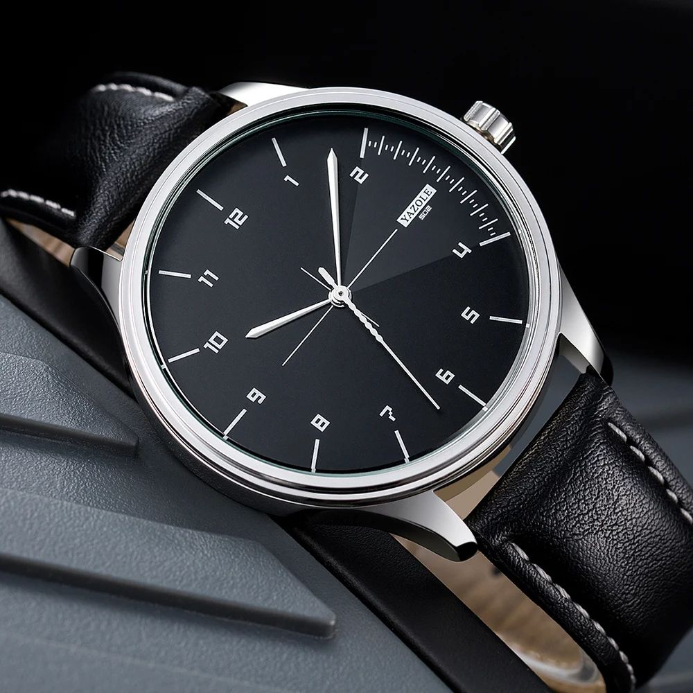 2025 Luxury Men watches Leather straps Quartz Wristwatches Men's Classic Watches Casual Sports Wrist Watch Valentines Gift