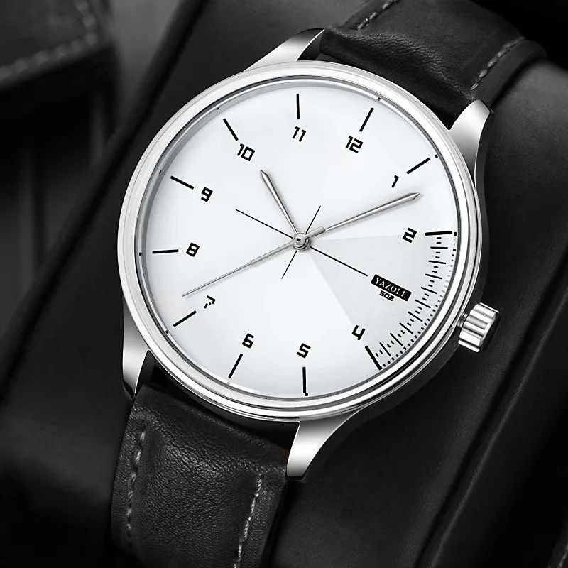 2025 Luxury Men watches Leather straps Quartz Wristwatches Men's Classic Watches Casual Sports Wrist Watch Valentines Gift