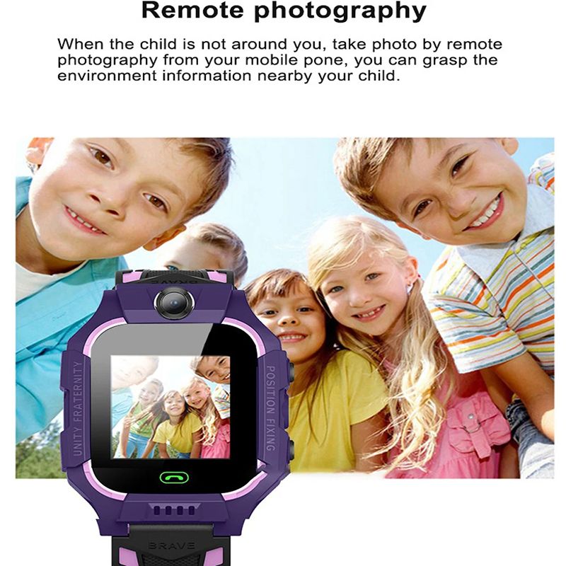 New Arrivals Smart Watch 2024 New Sim Card Smartwatch For Children Sos Call Phone Camera Voice Chat Photo  Waterproof Camera Location Tracker Gift For Boys Girls