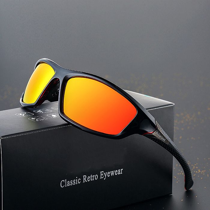 New Arrivals Men Sunglasses 100% UV400 Polarised Driving Sun Glasses Night Vision Luxury Sunglasses For Men Polarized Stylish Sunglasses Male Goggle Eyewears Men Accessories