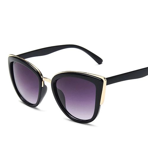 2024 New Arrivals Women Sunglasses Female Fashion Cateye Polarized Sunglasses, Sunwear Vintage Gradient Glasses Retro Cat eye Goggle Sun glasses Female Eyewear UV400 Eyewear Accessories
