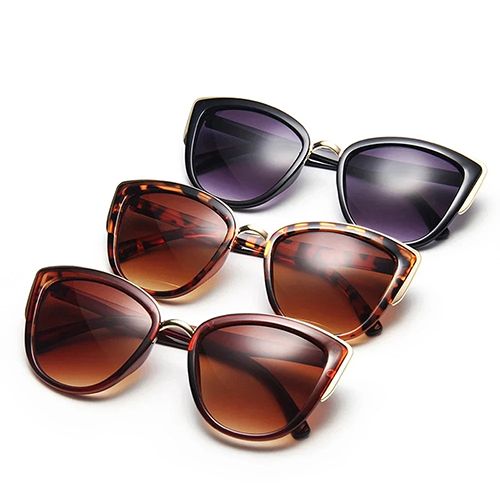 2024 New Arrivals Women Sunglasses Female Fashion Cateye Polarized Sunglasses, Sunwear Vintage Gradient Glasses Retro Cat eye Goggle Sun glasses Female Eyewear UV400 Eyewear Accessories