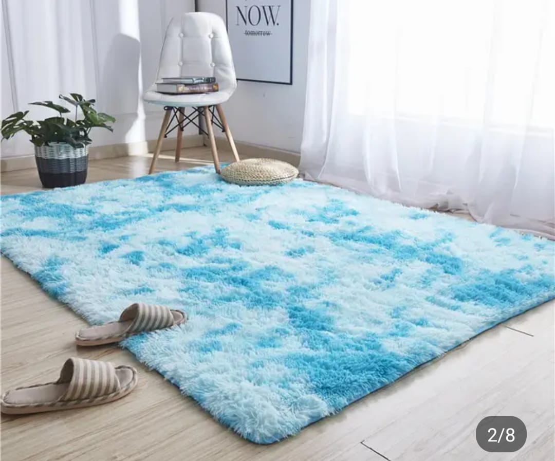 7 BY 8 Soft Patched Multicolor Floor Mat Fluffy Bedroom Carpet Coffee Table Sofa Mat Hallway Floor Rugs Doormats