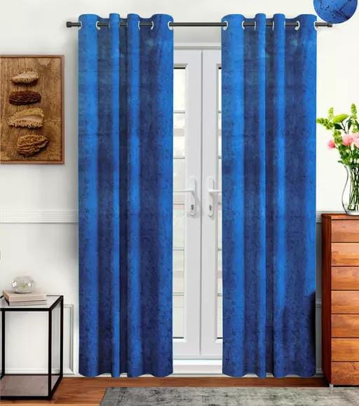 3/2 PC Plain Curtains(1.5 mtrs each+1.5 mtrs each+Sheers: White :3 mtrs)