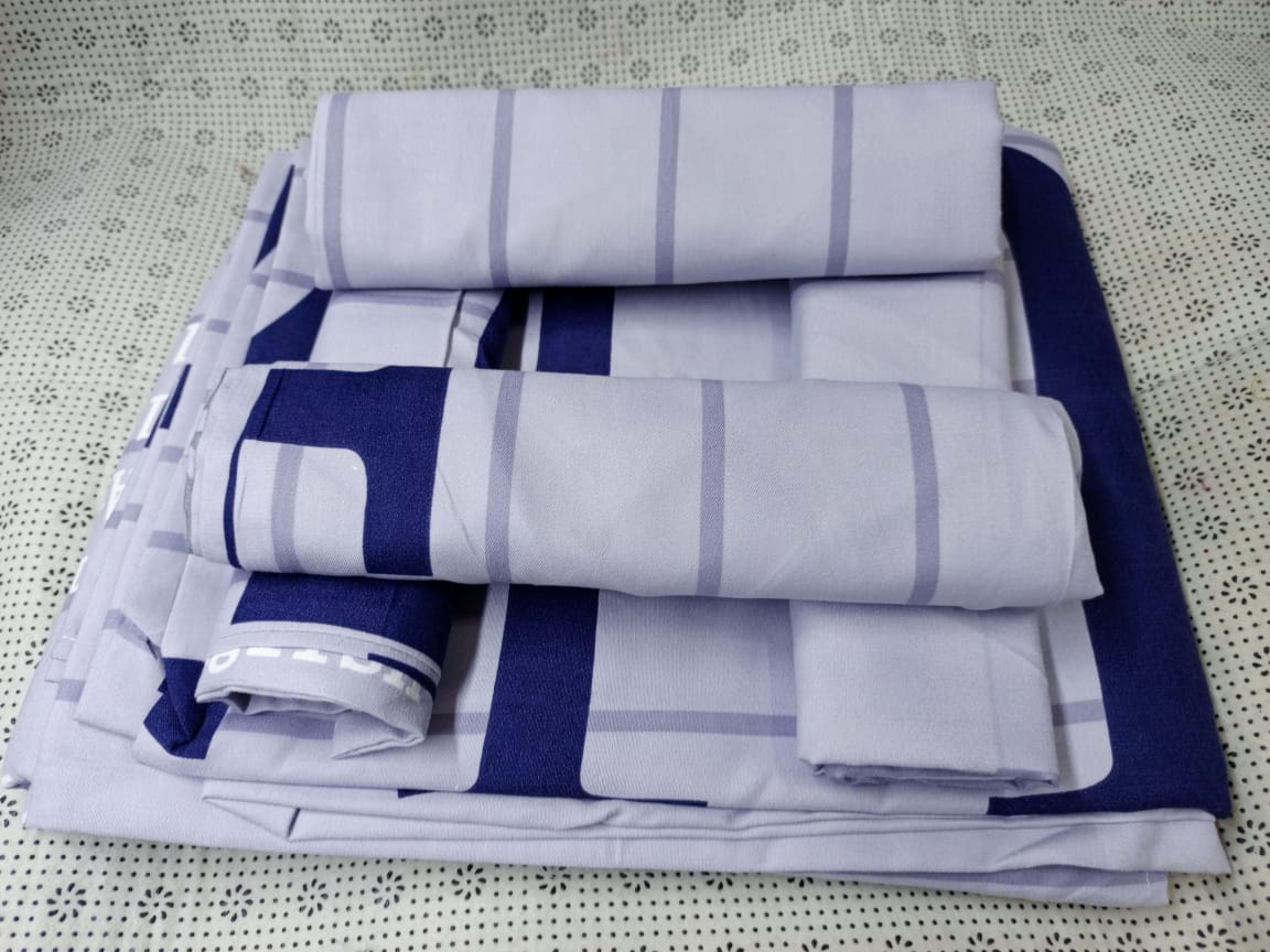 6pc set  bedsheets 6*7 (2 Bed sheets, 4 pillow cases)