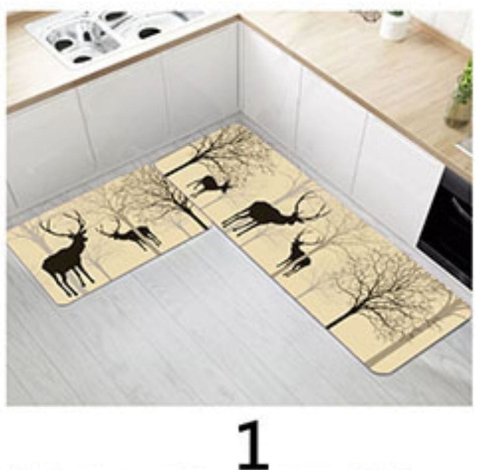 Kitchen mats set-kitchen carpet-2PC 3D Design,45cm *120cm long,
45cm *75cm