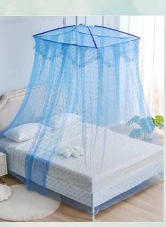 Top Square Double Decker Mosquito Nets Bedding Sets & Accessories-Free Size
