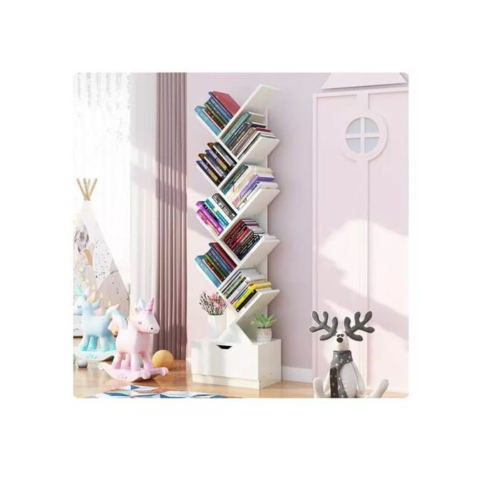 Three book shelf_white