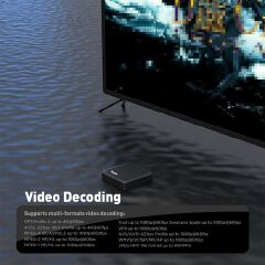 Android 12.0 Tanix TX2 TV box RK3528 2GB + 16GB 4K set top box TV receiver youtube media player android 12
