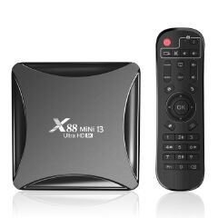 Android 13.0 X88 MINI 13 TV box RK3528 2GB+16GB / 4GB + 32GB 64GB 8K set top box TV receiver youtube media player android 13