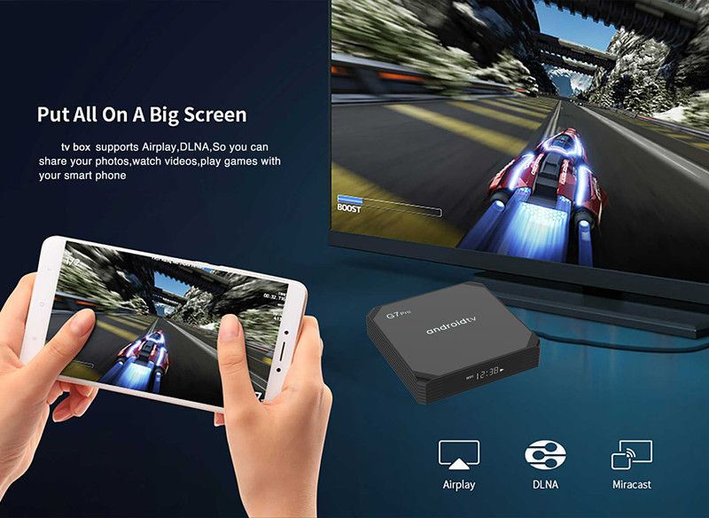 Android 11.0 G7 PRO TV box S905Y4 2GB+16GB / 4GB + 32GB 4K BT set top box TV receiver youtube media player android 11