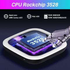 Android 13.0 h96 max m2 TV box rk3528 2GB+16GB / 4GB + 32GB 64GB 8K BT set top box TV receiver youtube media player android 13