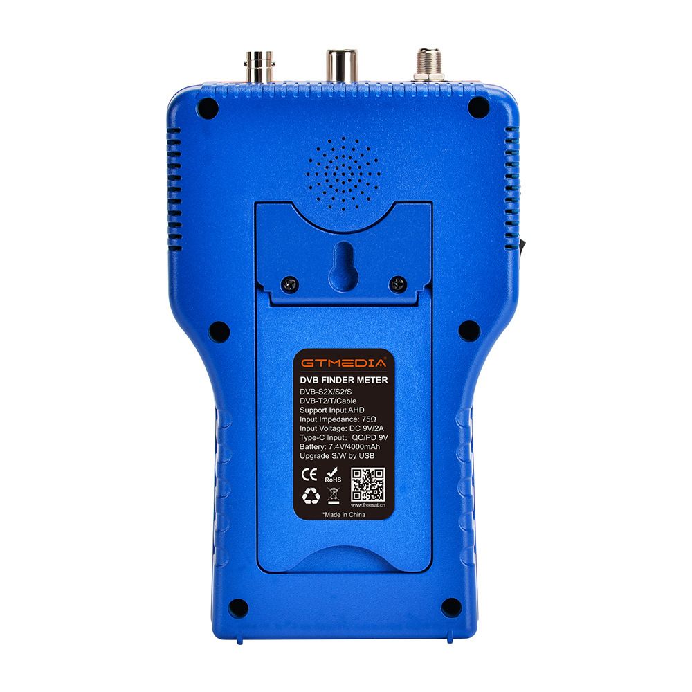 Freesat HD GTmedia V8 Finder Pro 2 Pro2 Meter Satellite Signal Finder Detector 4.3 inch DVB-S2X/S2/S/T2/T/C H.265