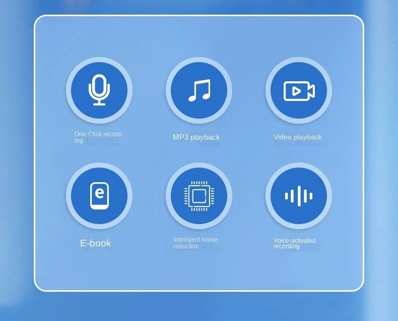 Digtal Voice Recorder Espia,Small 240hour 4-64Gb Sound Activated Pen Dictaphone Noise Reduce Microphone Mp3 Player
