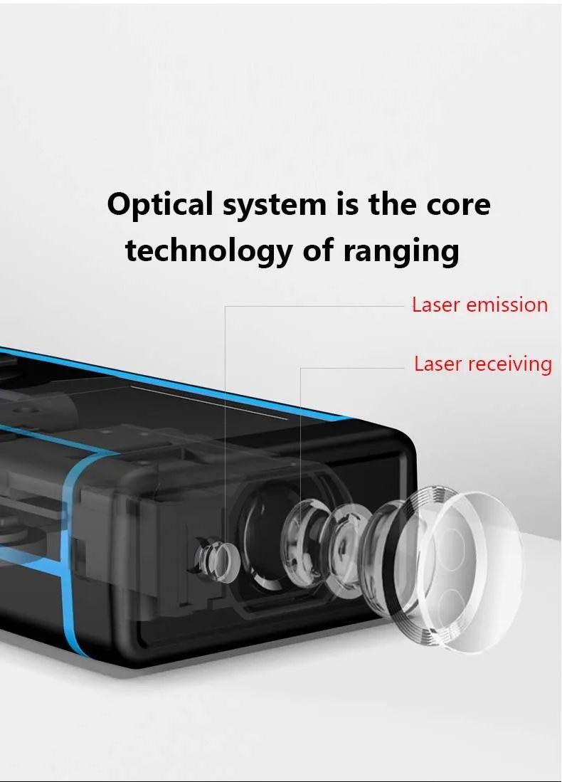 SNDWAY Laser Rangefinder Trena Range Finder laser Tape Measure Distance Meter Digital Measuring Level Tool 120M 100M 50M 70M