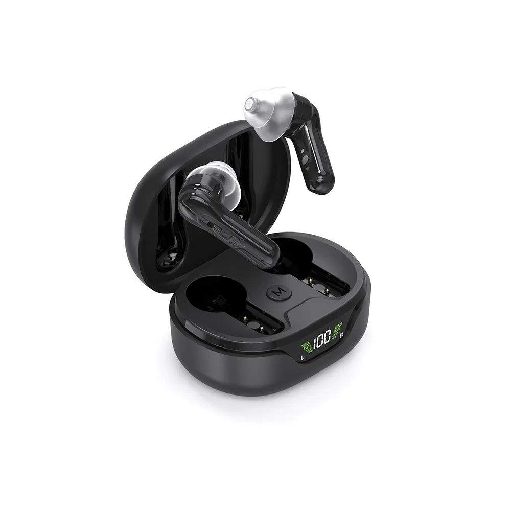 OTC Mini TWS Hearing Aid Goodmi Rechargeable Sounds Amplifier with Battery Display Hearing Aids For Deafness Voice Amplifier Device
