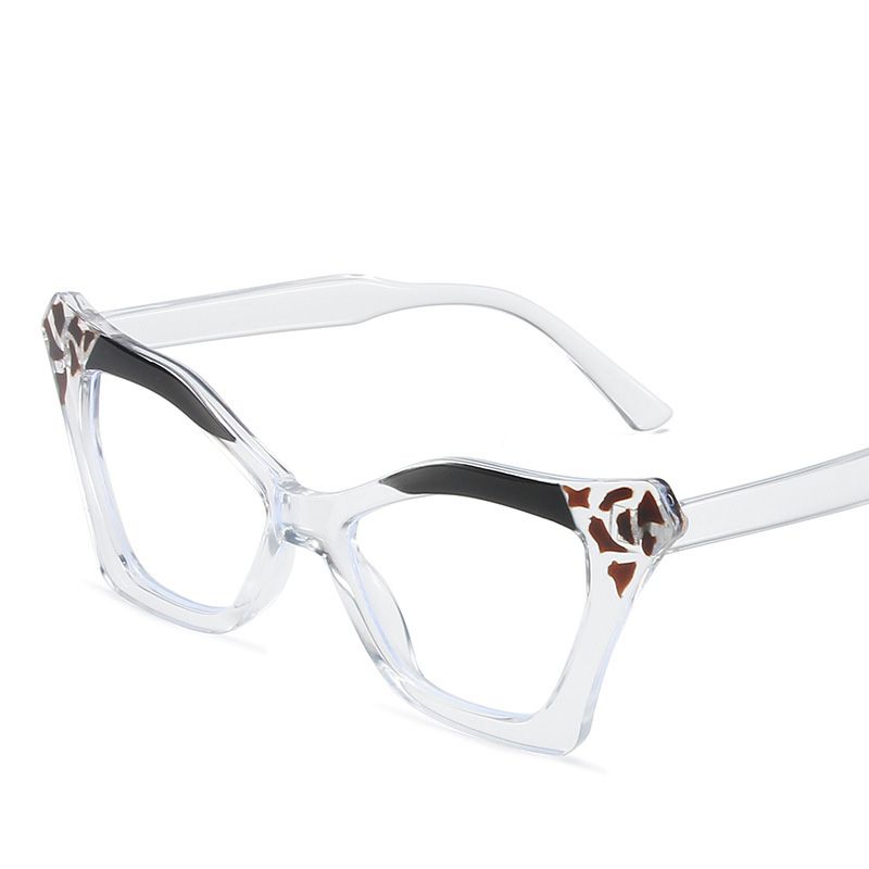 New Brand Design Retro Lady Cat Eye Glasses Frame Fashion Anti Blue Light Eyeglasses Computer Goggles Women Reading Glasses Men