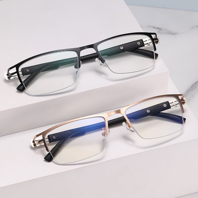 Multifocal Reading Glasses Anti Blue Light Men Women Progressive Bifocal Protect Far Near Dual-use Protective Presbyopic Glasses