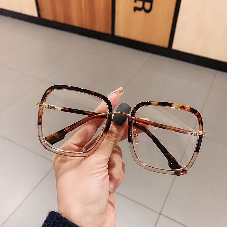 New Square TR90 Polygon Frame Glasses Anti Blue Light Glasses Women Fashion Glasses Lenses Blocking Computer Glasses Eyewear