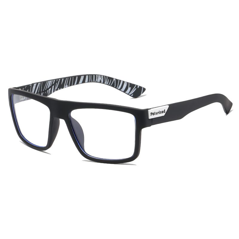 TR90 Retro Ultra-Light Glasses Anti-Blue Light Flat Glasses Men Female Fashion Exquisite Casual Transparent Frame Sports Glasses