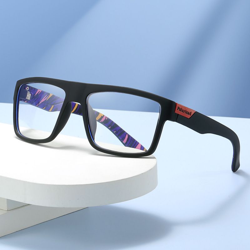 TR90 Retro Ultra-Light Glasses Anti-Blue Light Flat Glasses Men Female Fashion Exquisite Casual Transparent Frame Sports Glasses