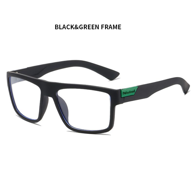 TR90 Retro Ultra-Light Glasses Anti-Blue Light Flat Glasses Men Female Fashion Exquisite Casual Transparent Frame Sports Glasses