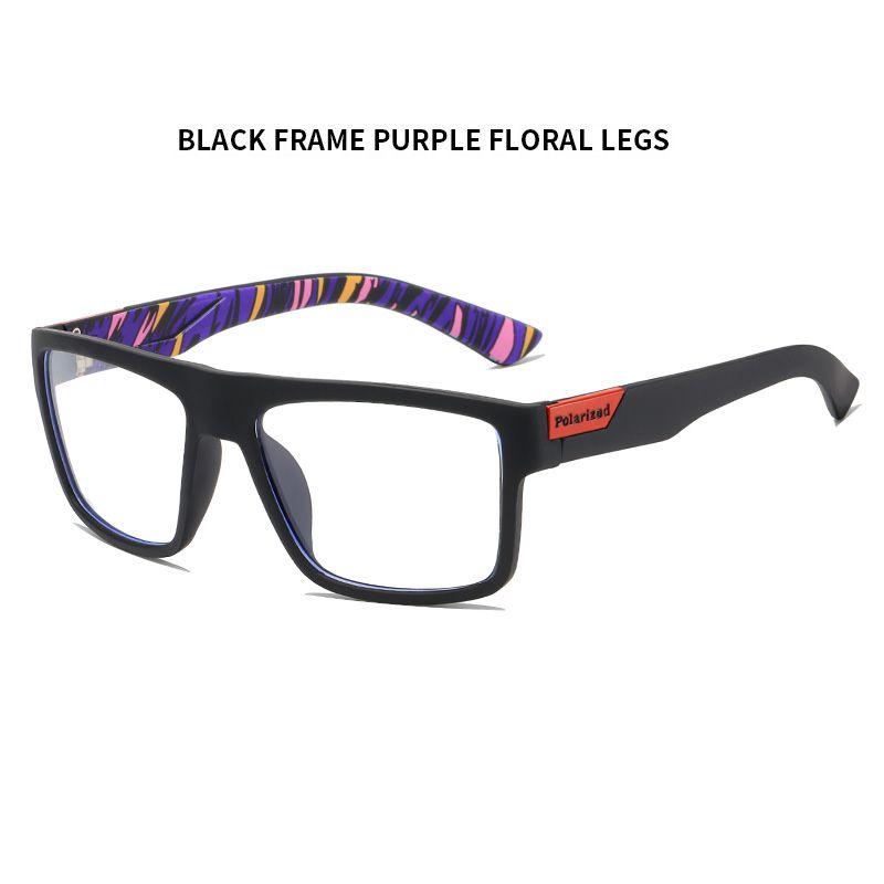 TR90 Retro Ultra-Light Glasses Anti-Blue Light Flat Glasses Men Female Fashion Exquisite Casual Transparent Frame Sports Glasses