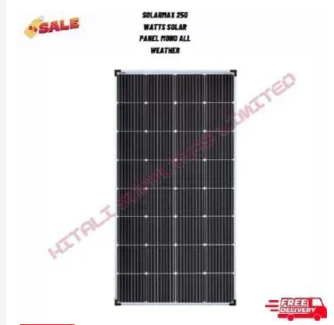 Solarmax 250W All-Weather Monocrystalline Solar Panel – High Efficiency & Durable Design