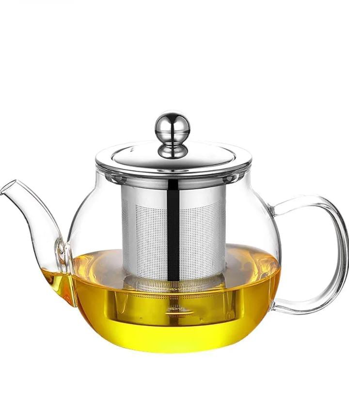 Borosilicate Kettle with sieve roundEasy to Clean: Each part of the teapot is removable for easy cleaning.
Large Capacity Tea pot:When you drink tea with your family or friends, a larger capacity teap