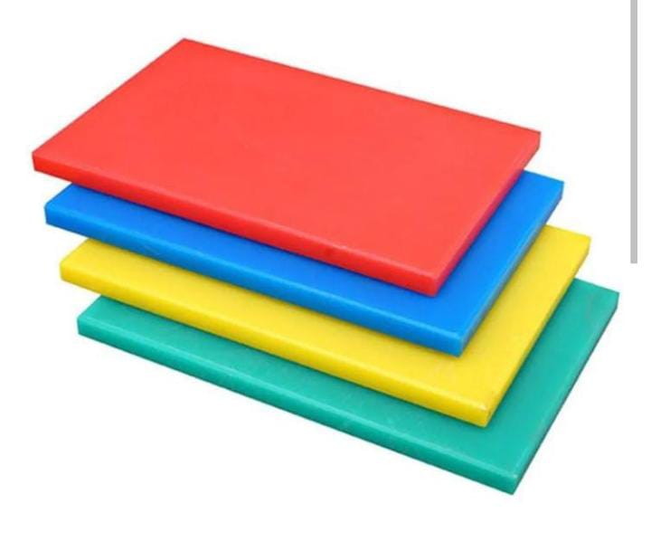 Commercial chopping board  This Chopping Board is used for chopping onions, fruits, vegetables e.t.c. It has a soft grip handle, and has a reversible use function; that is, it can be used on both sid