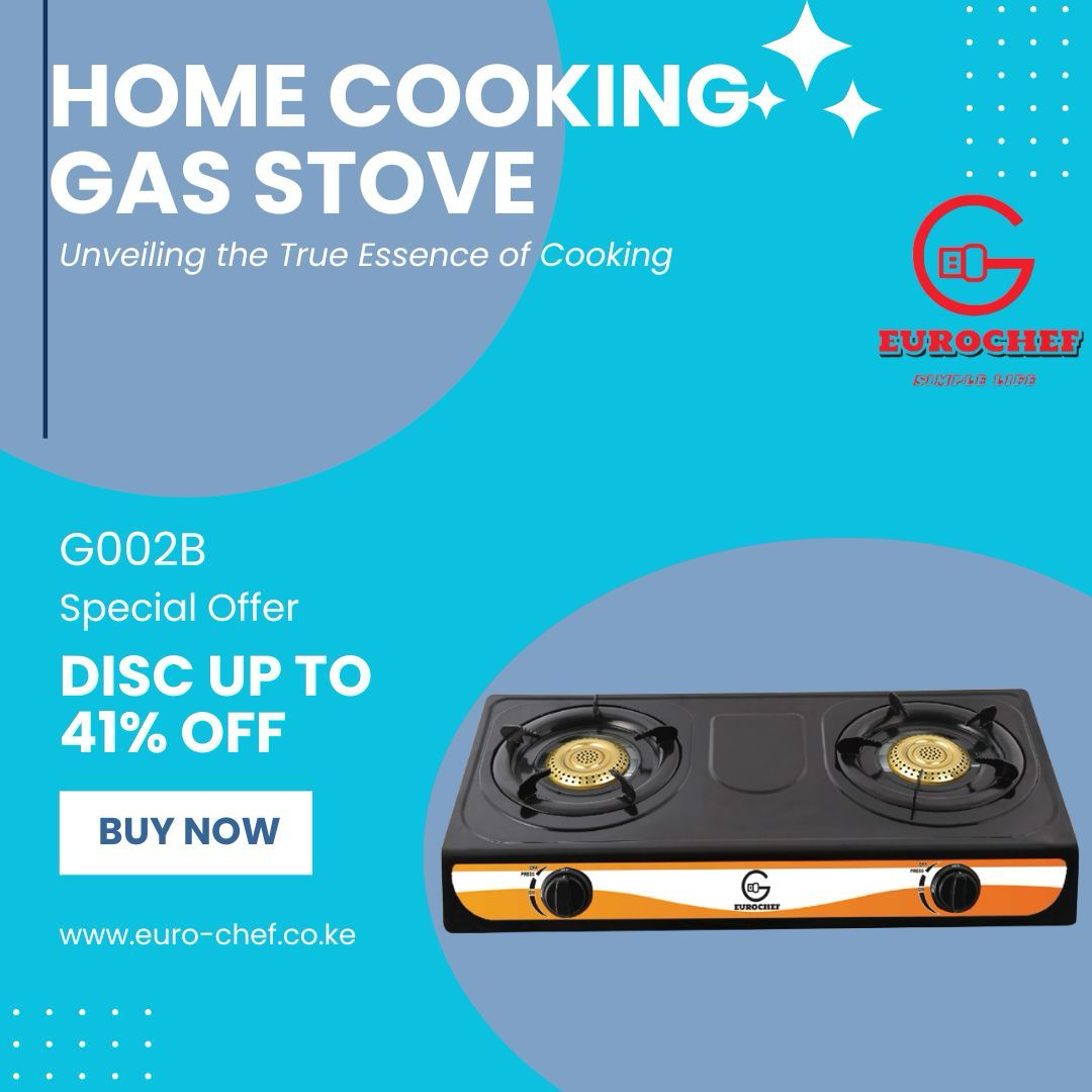 Eurochef Black burner Steel body for durability & easy cleaning.
Efficient burner for economic gas consumption.
Auto ignition for easy usage.
Detachable trivet & tray for easy cleaning.
Use liquefied